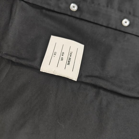 Thom Browne Men's Button-Down Shirt - Picture 3 of 6